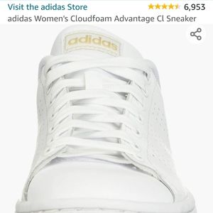 Adidas advantage tennis sneaker 9.5